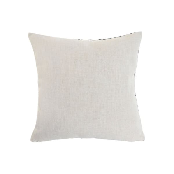 Kudde Home ESPRIT Vit Svart Utskriven 45 x 15 x 45 cm