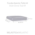 Miniatyrbild 4 av 7: Kuddfodral Eysa THOR Beige 85 x 15 x 100 cm Soffa