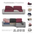 Miniatyrbild 7 av 7: Kuddfodral Eysa THOR Beige 85 x 15 x 100 cm Soffa