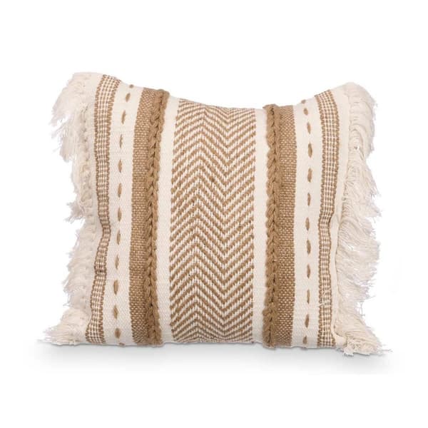 Kudde SH-CS-22-058 Brun Naturell 45 x 16 x 45 cm (6 antal)