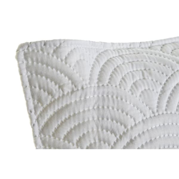 Kudde DKD Home Decor Vit Polyester 60 x 10 x 40 cm