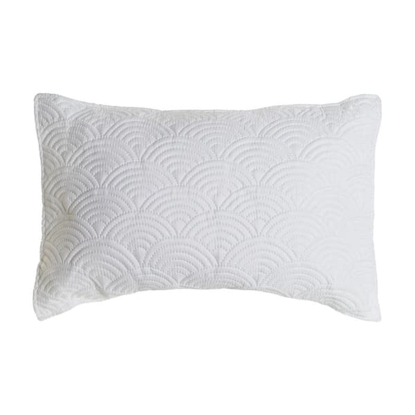 Kudde DKD Home Decor Vit Polyester 60 x 10 x 40 cm