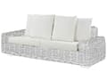Miniatyrbilde 1 av 6: Putetrekk til Hagesofa i Hvit Polyester Stoff Sofa Seterygg Putetrekk til Utendørssofa
