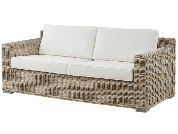 Sett med Putetrekk til Hagesofa i Hvit Polyester Stoff Sofa Seterygg Putetrekk til Utesofa