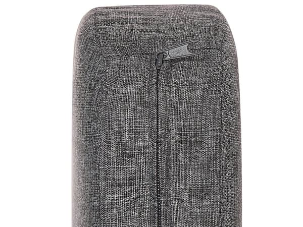 Utendørs putetrekk til hagemøbler Mørkegrå UV-bestandig stoff Glidelås Minimalistisk design Stolputer Putevar Kafésett