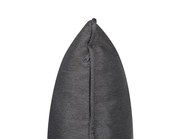 Utendørs putetrekk til hagemøbler Mørkegrå UV-bestandig stoff Glidelås Minimalistisk design Stolputer Putevar Kafésett