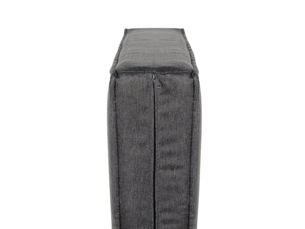 Utendørs putetrekk til hagemøbler Mørkegrå UV-bestandig stoff Glidelås Minimalistisk design Stolputer Putevar Kafésett