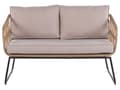 Miniatyrbilde 6 av 11: Utendørs putetrekk til hagemøbler Beige UV-bestandig stoff Glidelås Minimalistisk design Stolputer Putevar