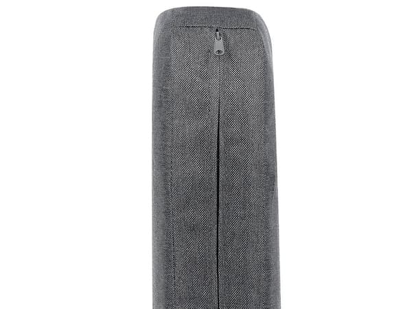 Utendørs putetrekk til hagemøbler Grå UV-bestandig stoff Glidelås Minimalistisk design Stolputer Putevar Kafésett