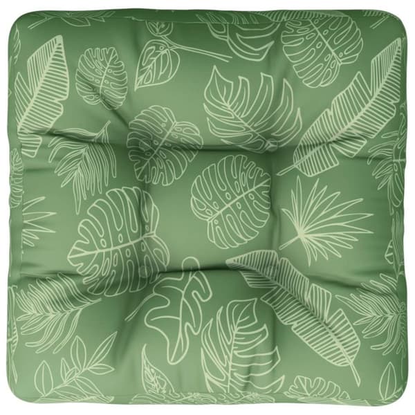 Palldyna bladmönster 60x60x12 cm tyg