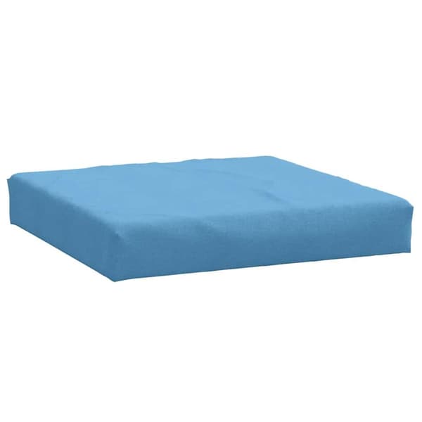 Palldyna melerad blå 60x60x10 cm tyg