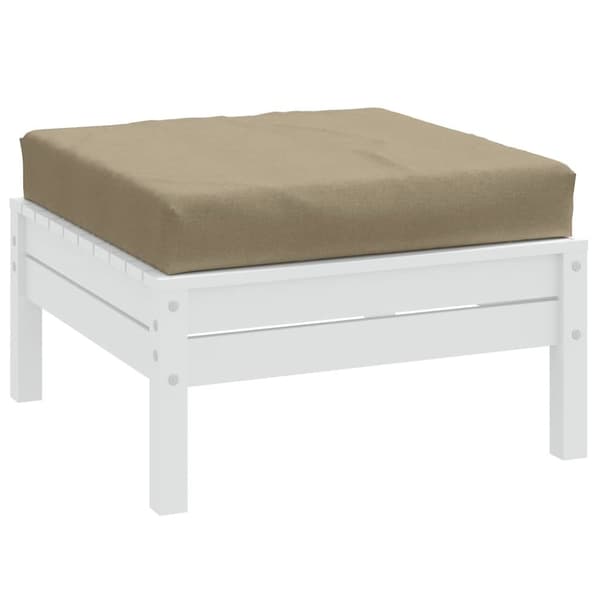 Palldyna melerad taupe 60x60x10 cm tyg