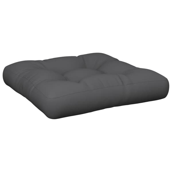 Palldyna antracit 58x58x10 cm tyg