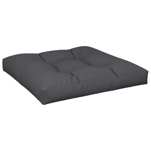 Palldyna svart 80x80x12 cm tyg