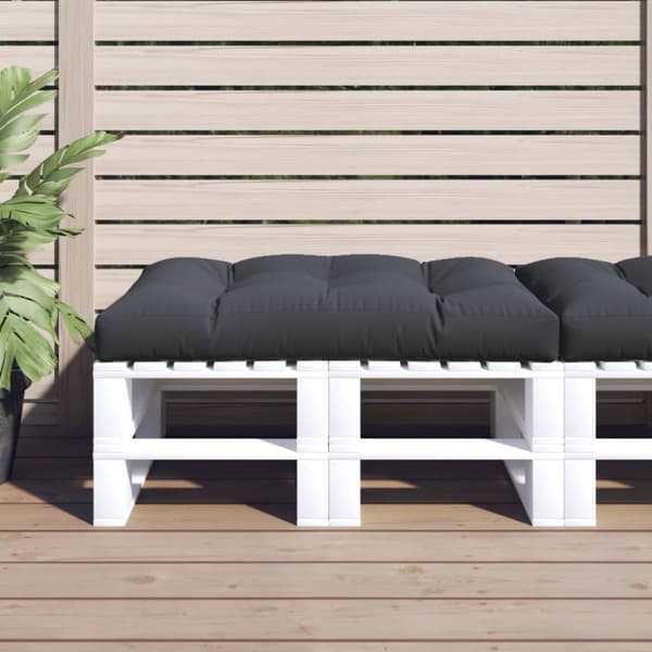 Palldyna antracit 120x80x12 cm tyg