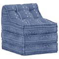Miniatyrbild 1 av 2: Modulpuff indigo tyg