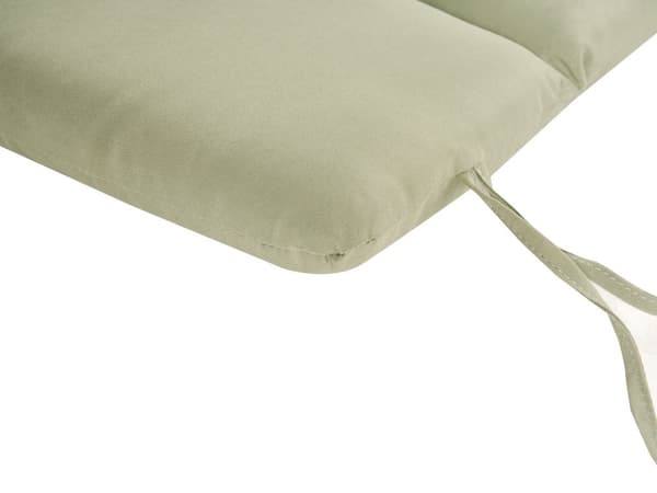 Solsengpute Lysegrønn UV-bestandig Polyester UV-bestandig med Bånd og Nakkestøtte Tykk Pute
