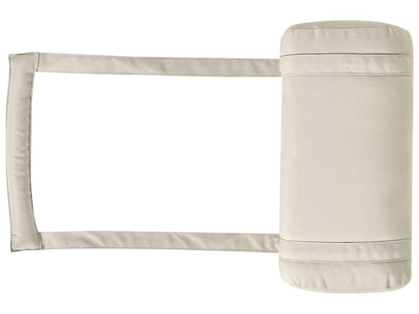 Solsengpute Taupe UV-bestandig Polyester UV-bestandig med Bånd og Nakkestøtte Tykk Pute