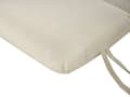 Miniatyrbilde 7 av 9: Solsengpute Taupe UV-bestandig Polyester UV-bestandig med Bånd og Nakkestøtte Tykk Pute