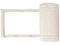 Miniatyrbilde 7 av 11: Solsengpute Lys Beige Polyester UV-bestandig med Bånd og Nakkestøtte Tykk Pute