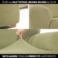 Miniatyrbillede 4 af 11: BRUGT Sofa cover Sofaskins Pistacie (Refurbished A)