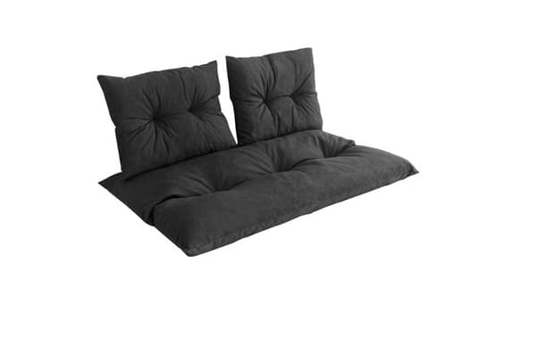 Klassisk pallekit - Skifermadras + 2 ryghynder - PRIVAT HAVE