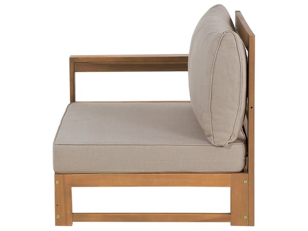 Utendørs Putetrekk til Hagesett Taupe Motstandsdyktig Minimalistisk Stil