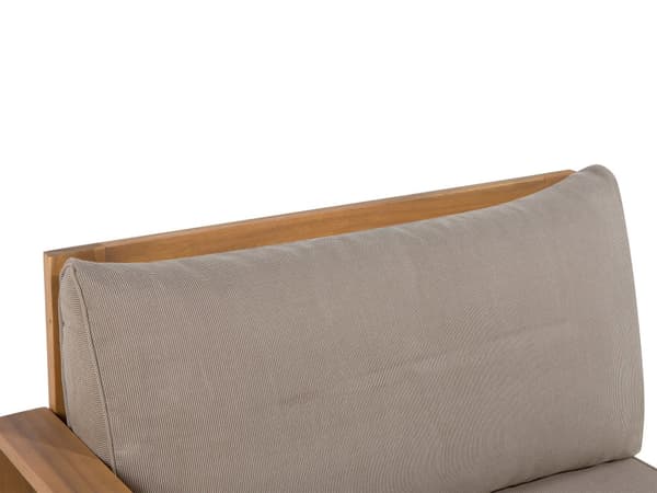 Utendørs Putetrekk til Hagesett Taupe Motstandsdyktig Minimalistisk Stil