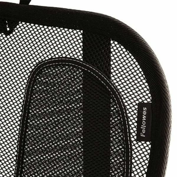 Ryggstöd för säten Fellowes 9191301 Svart Justerbar Ergonomiskt