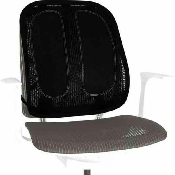 Ryggstöd för säten Fellowes 9191301 Svart Justerbar Ergonomiskt