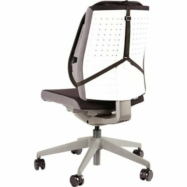 Ryggstöd för säten Fellowes 9191301 Svart Justerbar Ergonomiskt