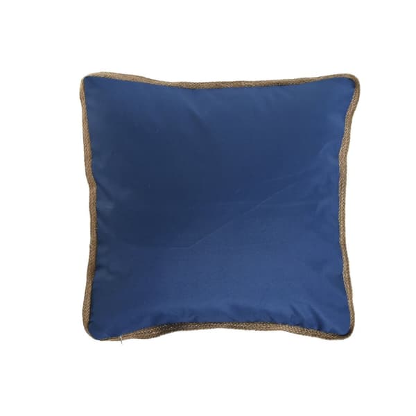 Kudde Home ESPRIT Blå Vit 45 x 45 cm