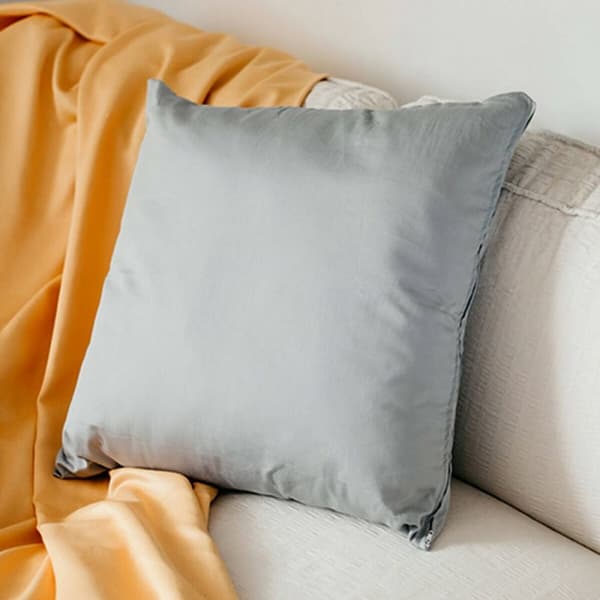 Pudebetræk Naturals Tencel Grå (50 x 50 cm)