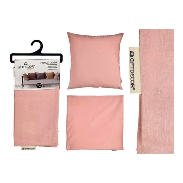Kuddfodral Rosa 45 x 0,5 x 45 cm 60 x 0,5 x 60 cm - 60 x 60 cm