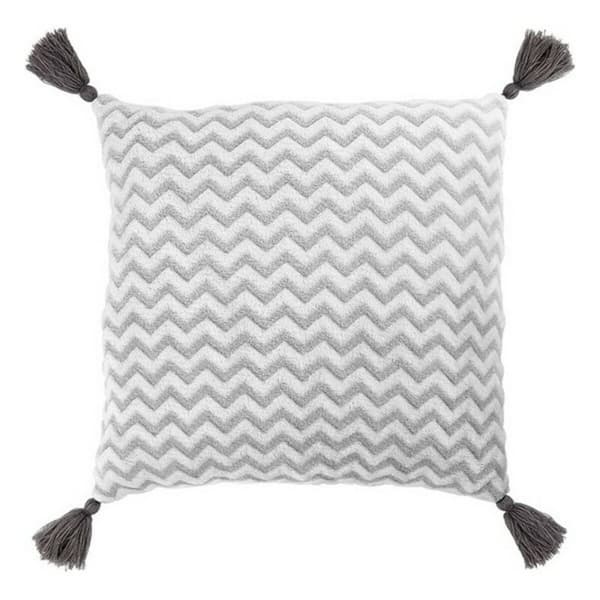 Pude Zigzag (40 X 40 cm) 119635 - Grå