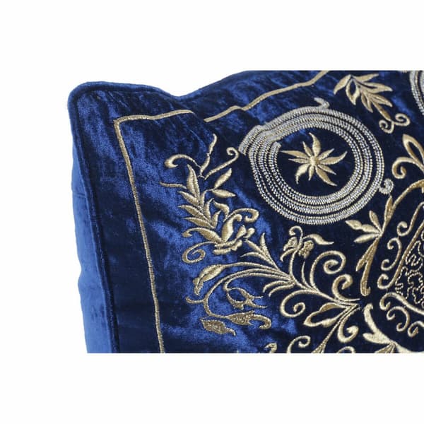 Pude DKD Home Decor 8424001850358 Gylden 50 x 10 x 30 cm Marineblå