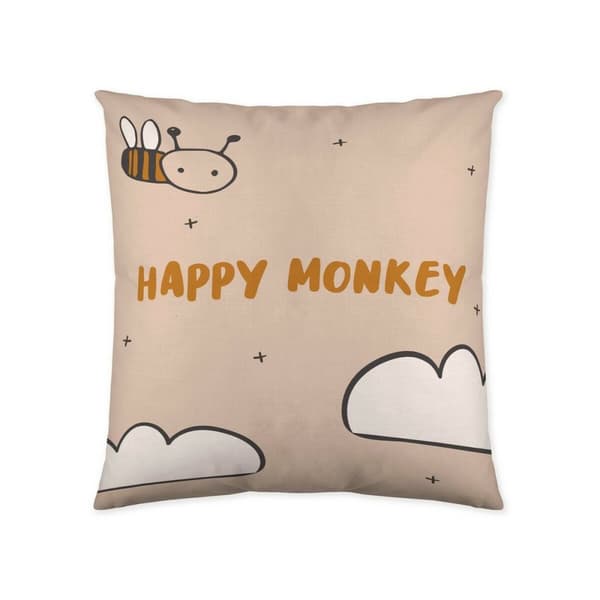 Pudebetræk Popcorn Scarf Monkey (60 x 60 cm)