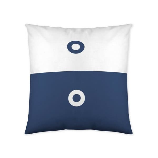 Pudebetræk Popcorn Beca Blue (60 x 60 cm)