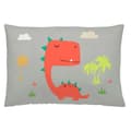 Miniatyrbillede 1 af 2: Pudebetræk Naturals Dino (50 x 30 cm)
