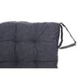 Miniatyrbillede 3 af 4: Stolpude DKD Home Decor Beige Blå Polyester Bomuld Aluminium Marineblå Middelhavet (3) (38 x 38 x 6 cm) (3 enheder)