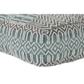 Miniatyrbillede 3 af 3: Pude DKD Home Decor Gulv Striber Blå Polyester Bomuld Mint Aluminium Hvid Grøn (60 x 60 x 25 cm)