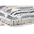 Miniatyrbillede 3 af 3: Pude DKD Home Decor Gulv Sort Striber 60 x 60 x 25 cm