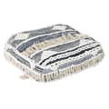 Miniatyrbillede 1 af 3: Pude DKD Home Decor Gulv Sort Striber 60 x 60 x 25 cm