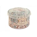 Miniatyrbillede 1 af 3: Pude DKD Home Decor Gulv 46 x 46 x 37 cm Brun Grøn Gul Araber 45 x 45 x 35 cm Frynse