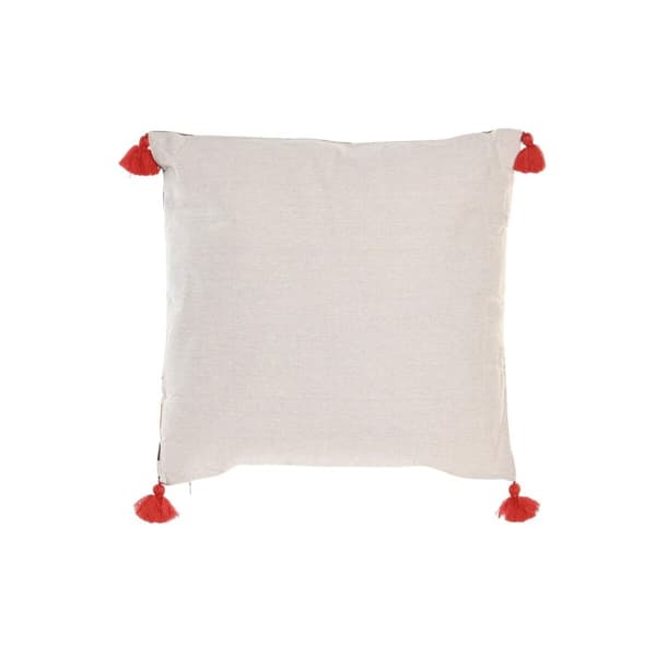 Pude DKD Home Decor Polyester Multifarvet Ikat (45 x 10 x 45 cm) (4 enheder)