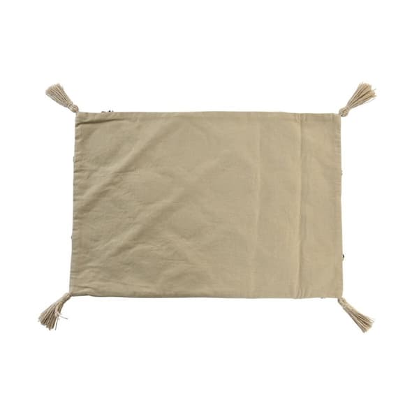 Pudebetræk DKD Home Decor 60 x 1 x 40 cm Multifarvet Frynse