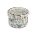 Miniatyrbillede 1 af 2: Pude DKD Home Decor Gulv Beige Blå Brun 40 x 40 x 40 cm Araber Frynse