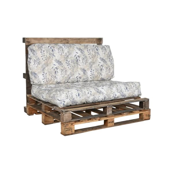 Pude DKD Home Decor Gulv Multifarvet Aluminium 120 x 80 x 16 cm