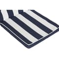 Miniatyrbillede 5 af 5: Pude DKD Home Decor Hvid Marineblå Striber 42 x 4 x 115 cm