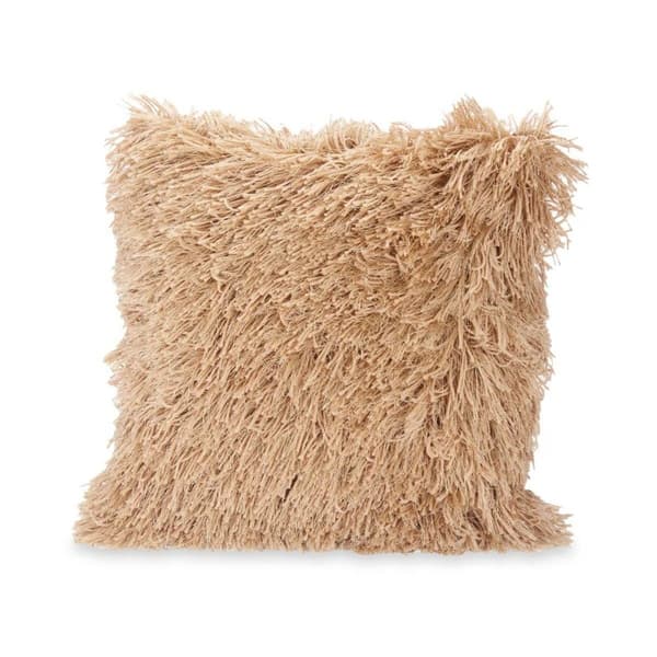 Pude Beige Bomuld Polyester 45 x 2 x 45 cm (6 enheder)